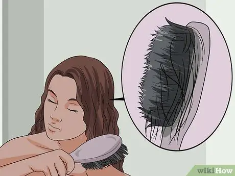 Уменьшить выпадение волос Шаг 15