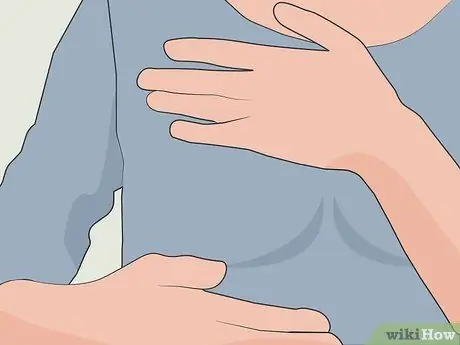 Диагностика мужской груди, шаг 02