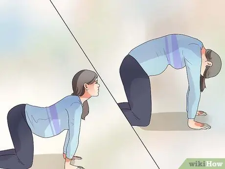 Избегайте боли в круглой связке Шаг 10