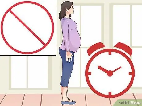 Избегайте боли в круглой связке Шаг 13