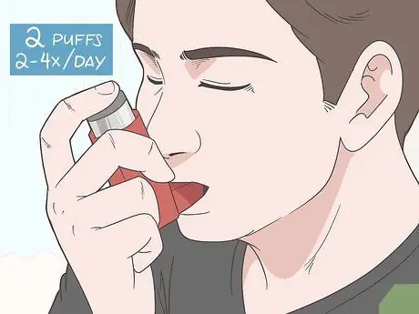 Используйте ингаляционные стероиды, шаг 4