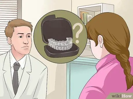 Используйте гель для отбеливания зубов, шаг 1