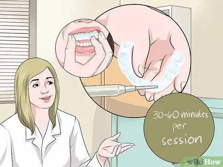 Используйте гель для отбеливания зубов, шаг 6