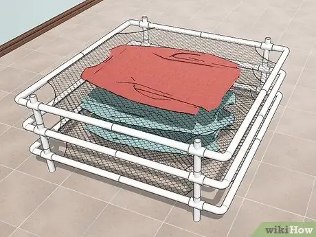 Сушка белья во влажном климате Шаг 3