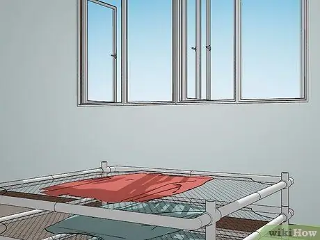 Сушка белья во влажном климате Шаг 4