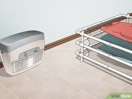 Сушка белья во влажном климате Шаг 6