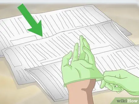 Ткань погружением в краску, шаг 3