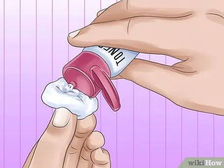 Используйте тонер, шаг 2