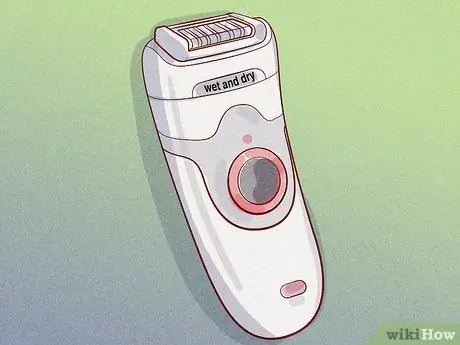 Используйте эпилятор Шаг 2