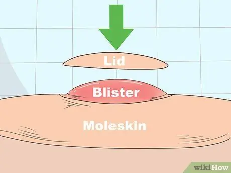 Нанесите Moleskin Step 4