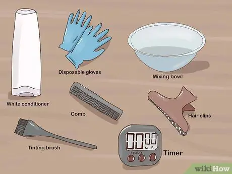 Раскрась волосы пастелью Правана Шаг 2