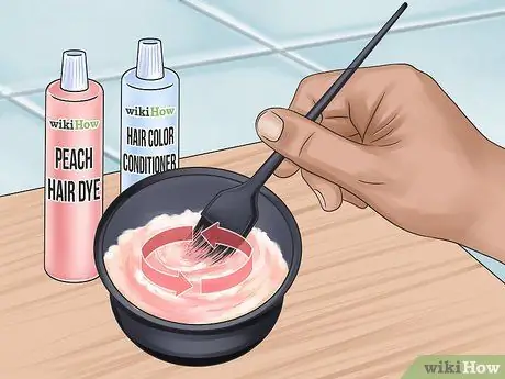 Краска для волос Персик Шаг 12