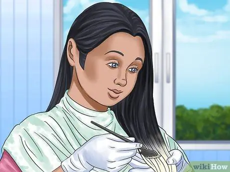 Краска для волос Персик Шаг 4