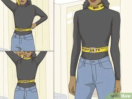 Стиль индустриального ремня Шаг 6