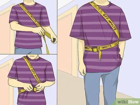 Стиль индустриального ремня Шаг 7