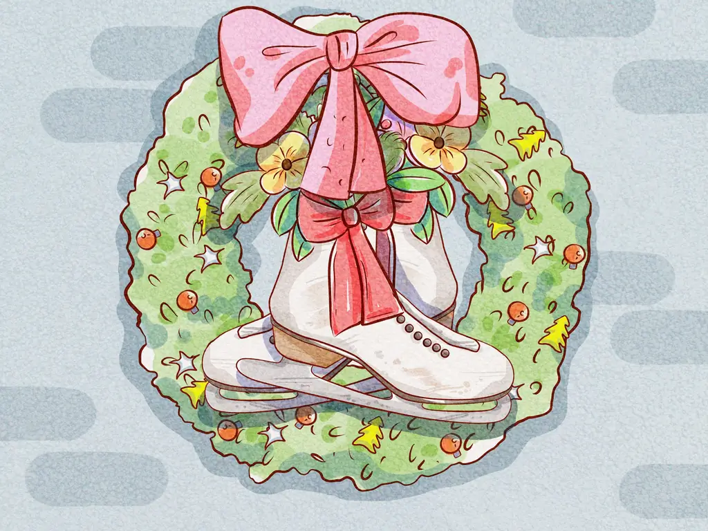 Как украсить коньки (изображениями)