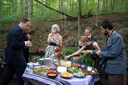 Декорации для вечеринок на свежем воздухе