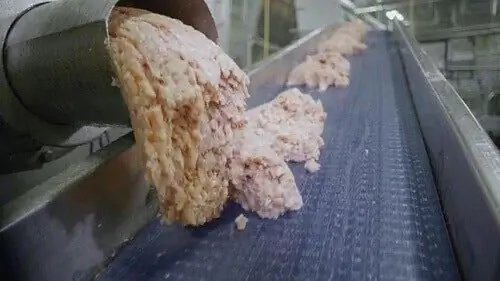Производство куриных наггетсов Производство куриных наггетсов