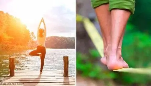 Йога и хождение по канату