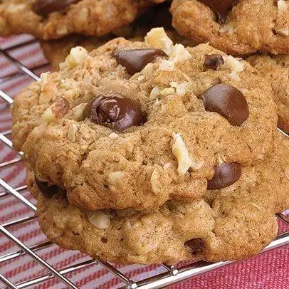 овсяное печенье с шоколадной крошкой овсяное печенье с шоколадной крошкой