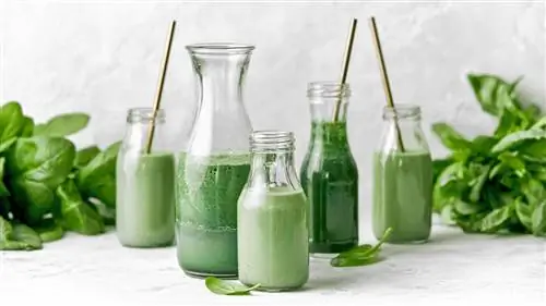 зеленый смузи