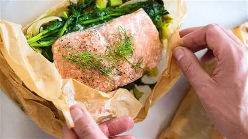 Карри Лосось Овощи Посылка