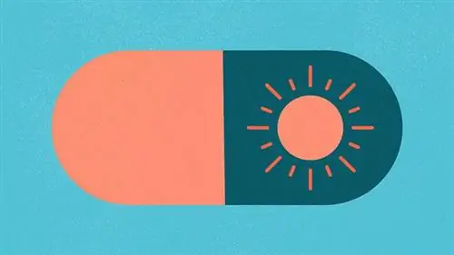 иллюстрация таблетки с солнцем иллюстрация таблетки с солнцем