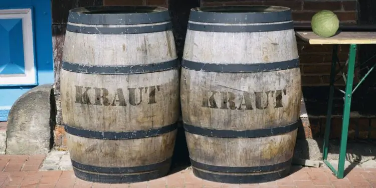 Бочки с маркировкой Kraut