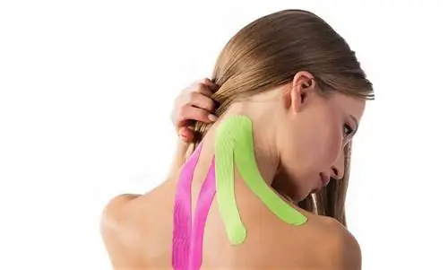 Тейпирование шеи: как избавиться от боли