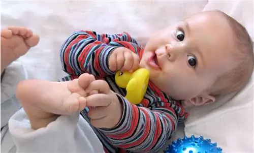 Развитие моторики у младенцев