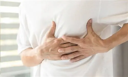 Боль под левой грудью: причины