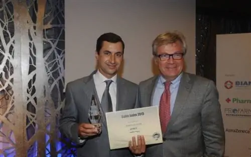 Награда за выдающиеся достижения в бизнесе для Novartis Hellas