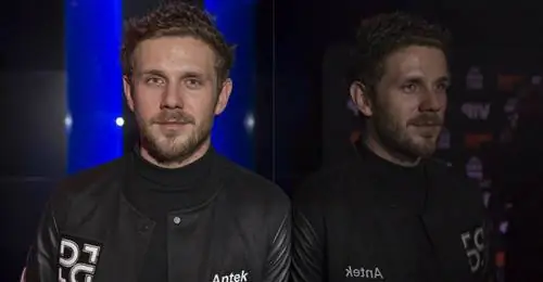 Антек Круликовский на показе фильма «Плохой парень» во Вроцлаве (2020)