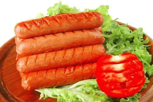 Колбасы и мясные субпродукты