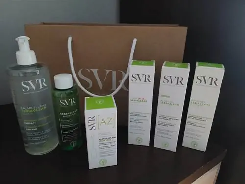 Косметика SVR из линии Sebiaclear Косметика SVR из линии Sebiaclear