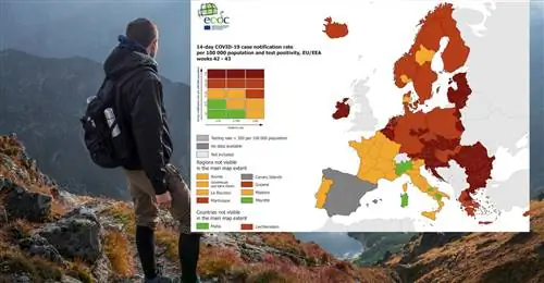 Карта инфекций COVID-19 в Европе Карта инфекций COVID-19 в Европе