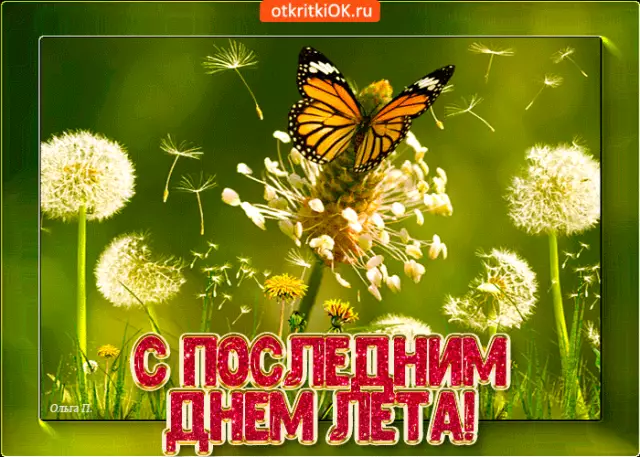 ДЕМО: праздник лета и нового сентября