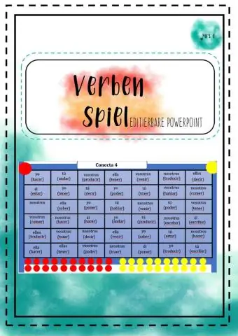 Что такое единственный глагол в испанском?